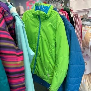 Spyder Kids Green Snow Winter Coat